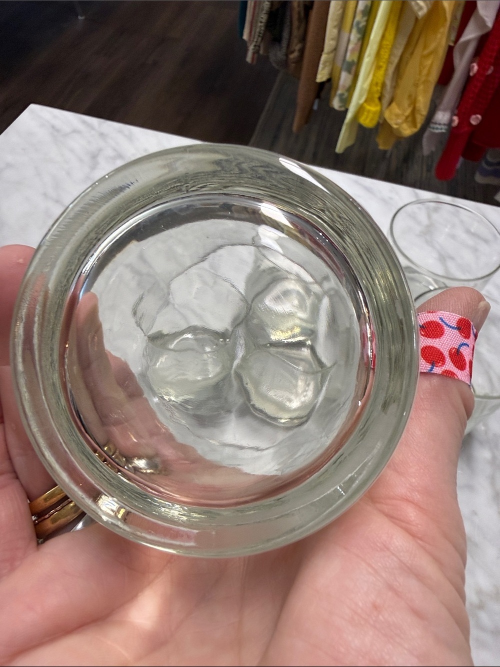 Vintage Javit Crystal Clipper Ship Etched Rock Glasses set of 6 - Picture 7 of 10